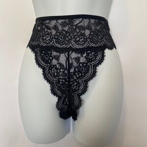 Sexy Black Lace Panties
